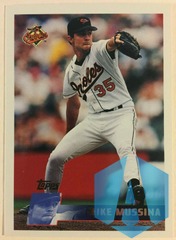 1996 Topps Mike Mussina #65 Baltimore Orioles